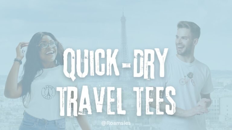 Quick-dry Travel T-Shirts are Best for a Beautiful Trip