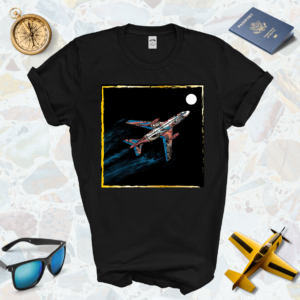 Midnight Plane Tee