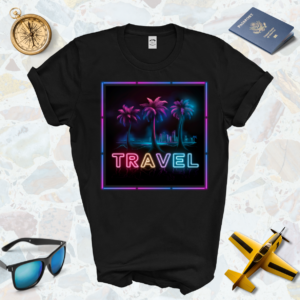 Neon travel tee