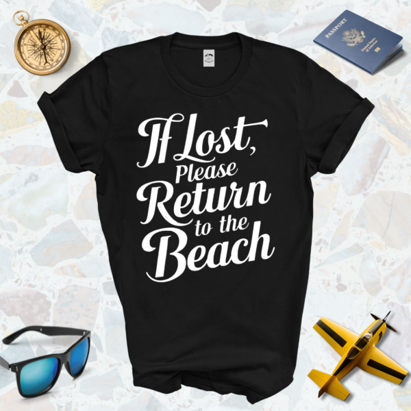 Return to beach tee