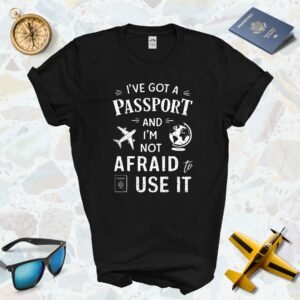 Passport Tee Black