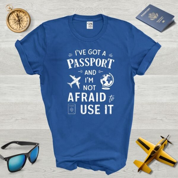 Passport Tee Royal