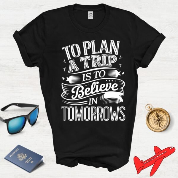 Believe in Tomorrows Tee Roamsies Black