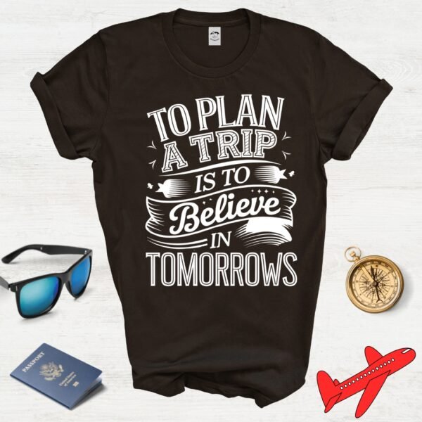 Believe in Tomorrows Tee Roamsies Chocolate