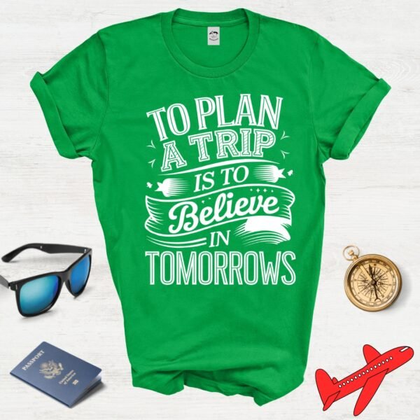 Believe in Tomorrows Tee Roamsies Green