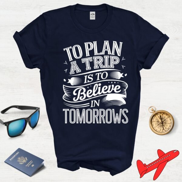 Believe in Tomorrows Tee Roamsies Navy