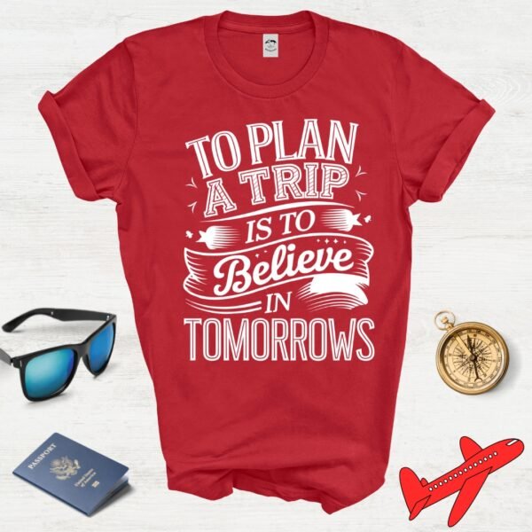 Believe in Tomorrows Tee Roamsies Red