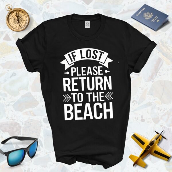 Return to the Beach Tee 2 Mockup